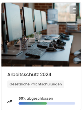 Hilfe für "Kurs-Fortschritt 100%"